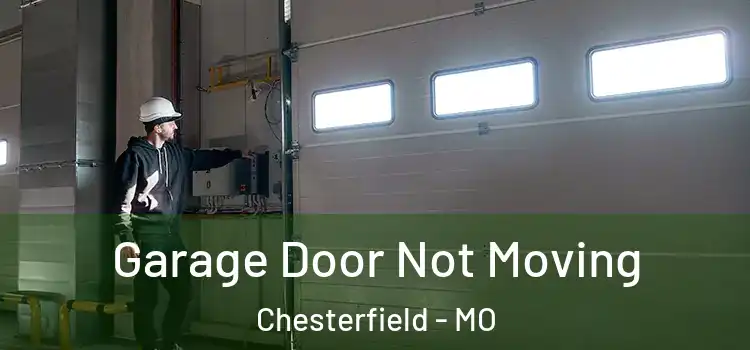  Garage Door Not Moving Chesterfield - MO
